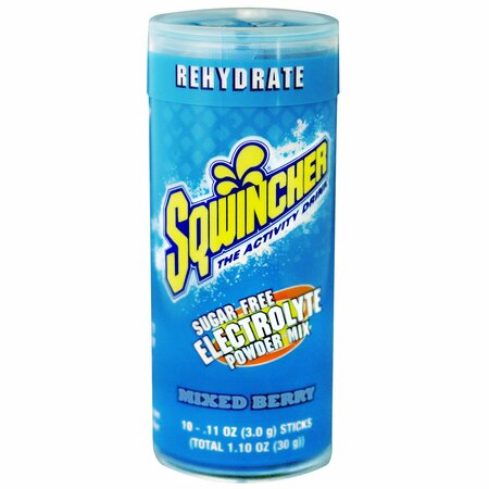 SQWHER Sqwincher 060118-Mb Mixed Berry Qwik Stik Sports Drink 10 Count 159060173